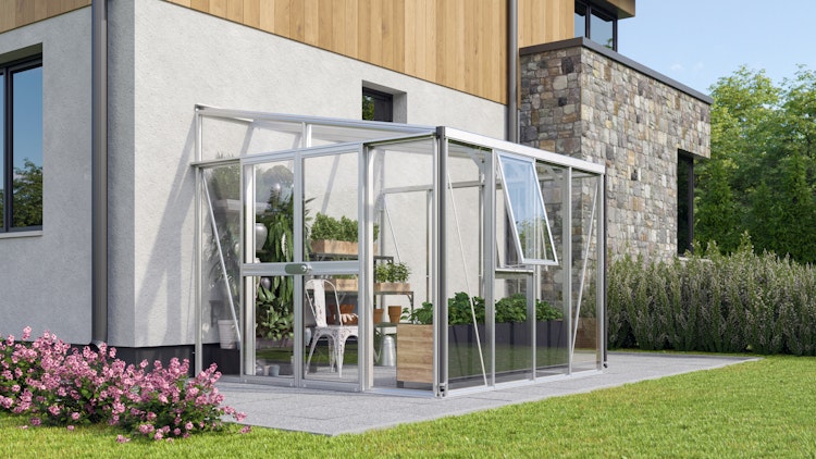 Vitavia Gewächshaus Helena 7000 inkl. 2 Seitenfenstern - 6,9 m²
