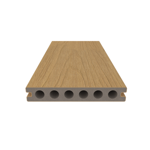 NewTechWood Deluxe WPC-Terrassendiele Hohlkammer Red Cedar  23 x 138 mm