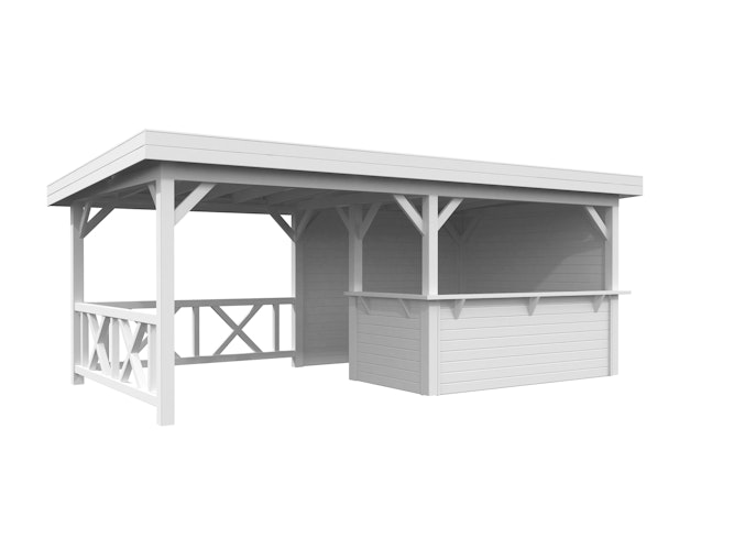 Palmako Carport/Pavillon Connect Lenna 16,6 m² Set 310