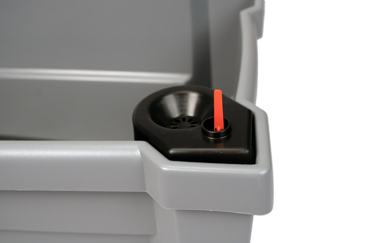 KHW Calypso Pflanzkasten auf Rollen mit Bewässerungssystem + Spalier