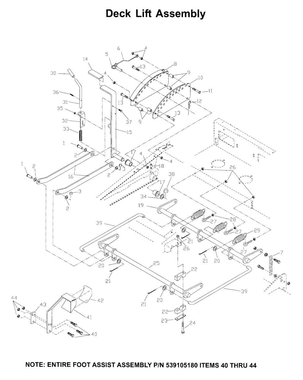 Explosionszeichnung Ersatzteile