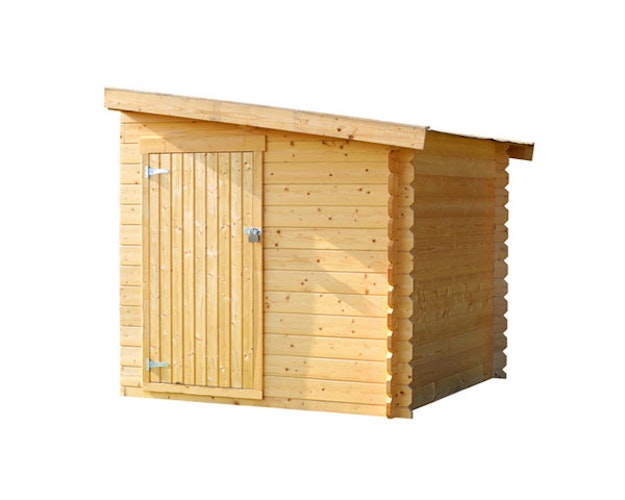 Skan Holz Anbauschuppen groß für Skan Holz Gartenhäuser Lugano, Bern, St. Moritz, Ontario