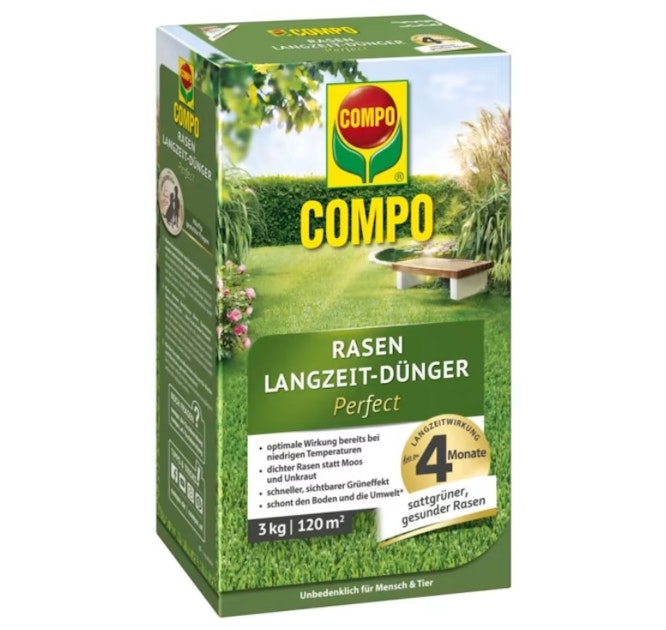 COMPO Rasen Langzeit-Dnger Perfect 3 kg fr 120 m kaufen