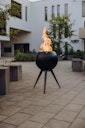 Vorschaubild höfats MOON 45 All Black Feuerschale mit hohem Fuß