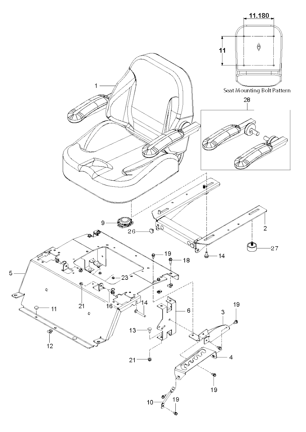 Explosionszeichnung Ersatzteile