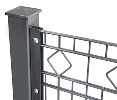 dz Zaunanschluss Winkellochleiste Typ A