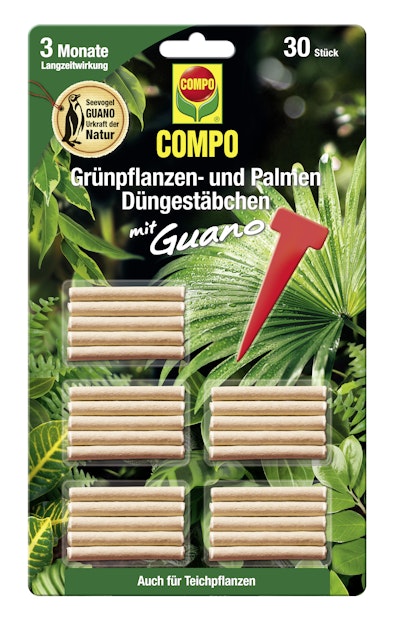 COMPO Grnpflanzen- und Palmen Dngestbchen mit GUANO