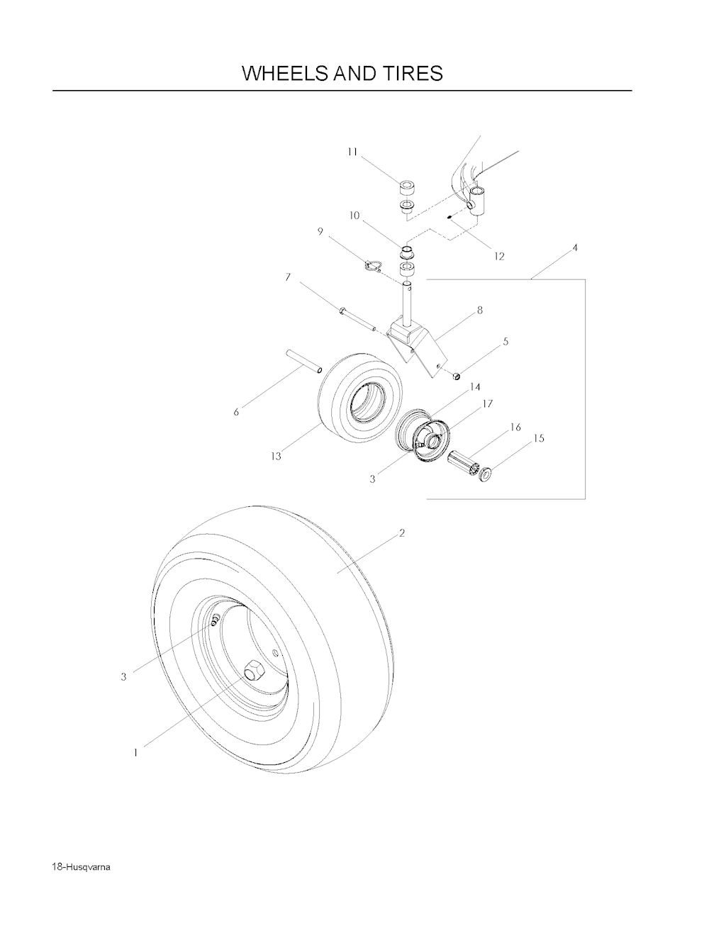 Explosionszeichnung Ersatzteile