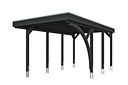 Vorschaubild Skan Holz Carport Friesland 320x555 cm inkl. 1 Einfahrtsbogen Set E