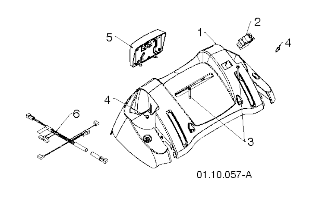 Explosionszeichnung Ersatzteile