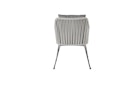 Vorschaubild Diamond Garden Stuhl KRETA, Edelstahl Dunkelgrau / Rope / Sunproof (100 % Polypropylen)