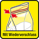 Mit Wiederverschluss