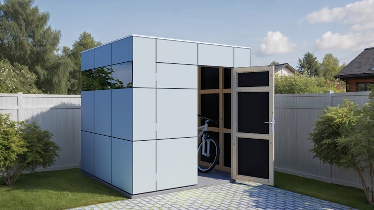 Bertilo Gartenhaus HPL 1 - 6 mm