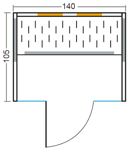 VITALhome Infrarotkabine Sunlight 140 inkl. 5-teiligem gratis Zubehörset