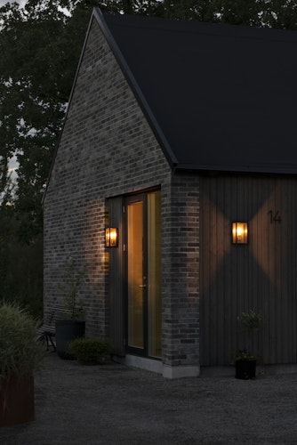 Konstsmide Wandleuchte Carpi mittel, versch. Farben