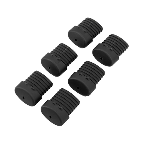 Kettler Ersatzteil Bodenschoner für Stapelliege CIRRUS Anthrazit, 6er Set