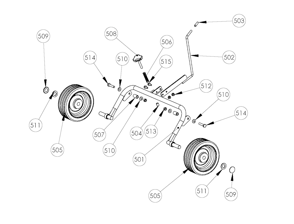 Explosionszeichnung Ersatzteile