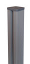 Vorschaubild GroJa Alu-Steckzaunpfosten 9x9 inkl. Kappe