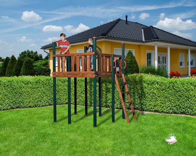 Weka Tabaluga Kinderspielgerät Spielturm 816 D