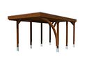 Vorschaubild Skan Holz Carport Friesland 320x555 cm inkl. 1 Einfahrtsbogen Set E