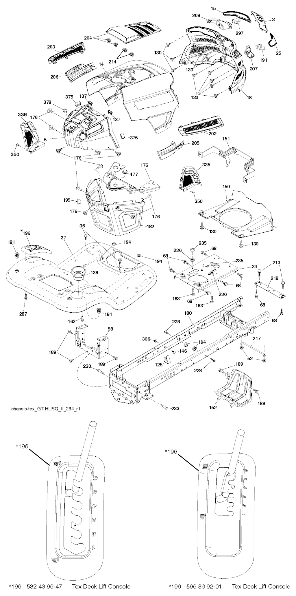 Explosionszeichnung Ersatzteile