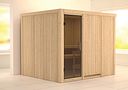 Vorschaubild Karibu Sauna Gobin mit Fronteinstieg 68 mm