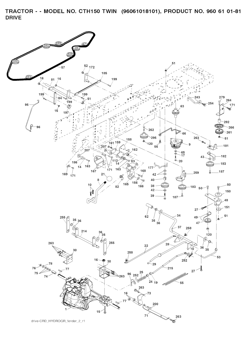 Explosionszeichnung Ersatzteile