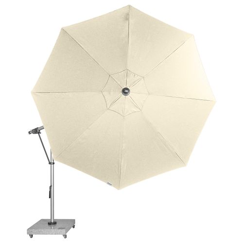 doppler Pendelschirm EXPERT 350, Aluminium Silber / 100 % Polypropylen 220 g/m²