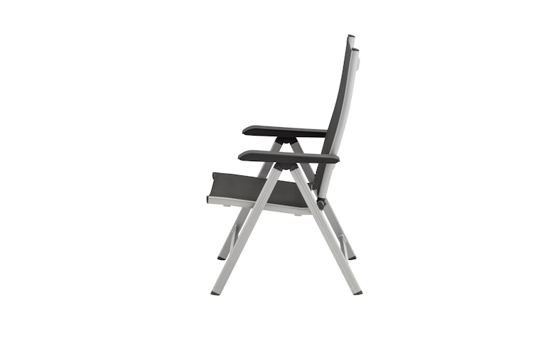 Kettler Multipositionssessel BASIC PLUS, Aluminium Silber / Outdoorgewebe Anthrazit