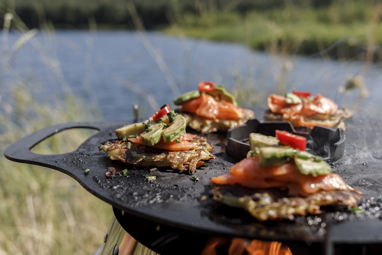 Petromax Kochaufsatz für Atago Grillplatte