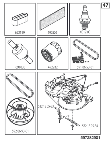 Husqvarna Gartentraktoren 960510129 TC 342