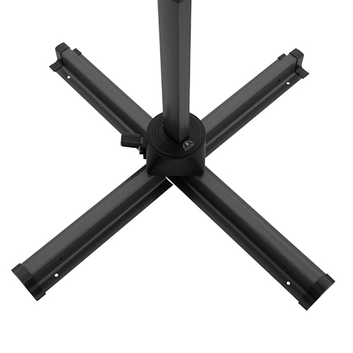 doppler Pendelschirm LIFE 310 Side, Aluminium Anthrazit / 100 % Polyester 180 g/m² 