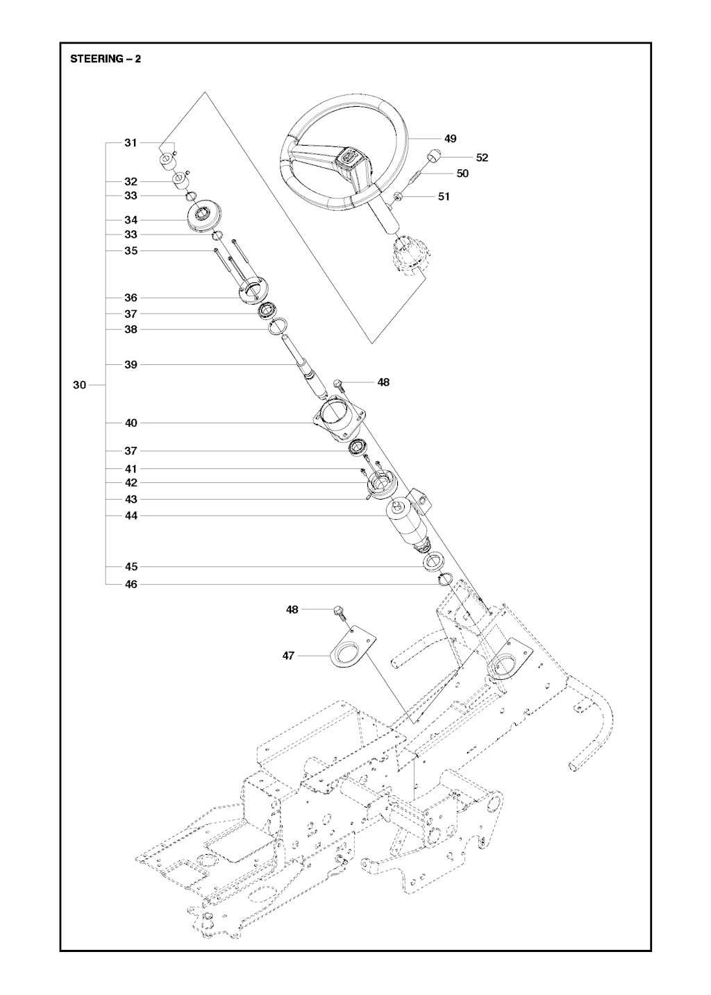 Explosionszeichnung Ersatzteile
