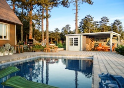 Palmako Gartenhaus Ella 6,9 + 10,0 m² - 28 mm