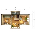 Vorschaubild Palmako Ferienhaus Anna 26,8 m² - 70 mm