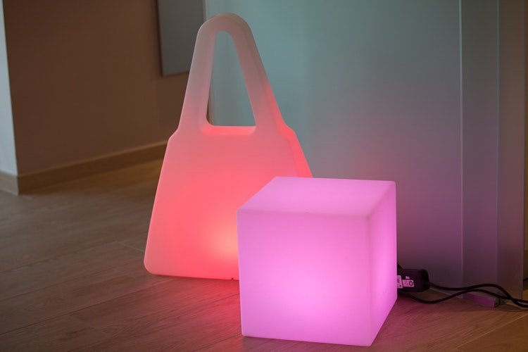 8 seasons design LED-Dekoleuchte Shining Cube (RGB), verschiedene Größen