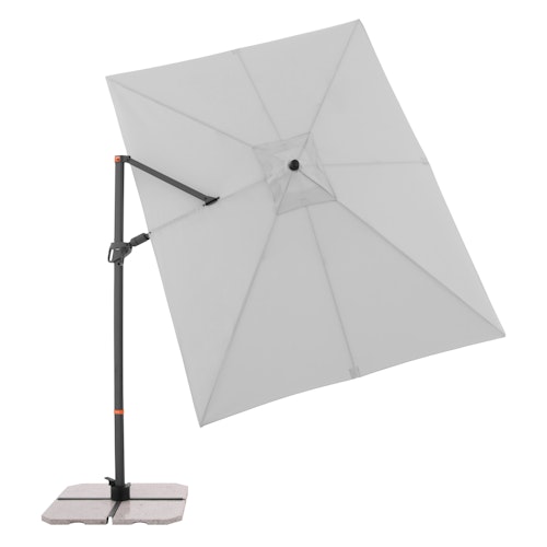 doppler Pendelschirm myZONE 240 x 320, Aluminium Anthrazit / 100 % Polyester 180 g/m²