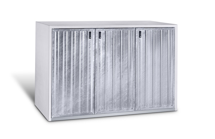 Paul Wolff Mülltonnenbox KLASSIK Dreifachschrank 123