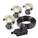 Vorschaubild Garden Lights Bodeneinbauleuchte Birch 3er Set