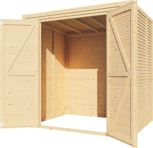 Bertilo Gerätehaus Box 2 - 18 mm