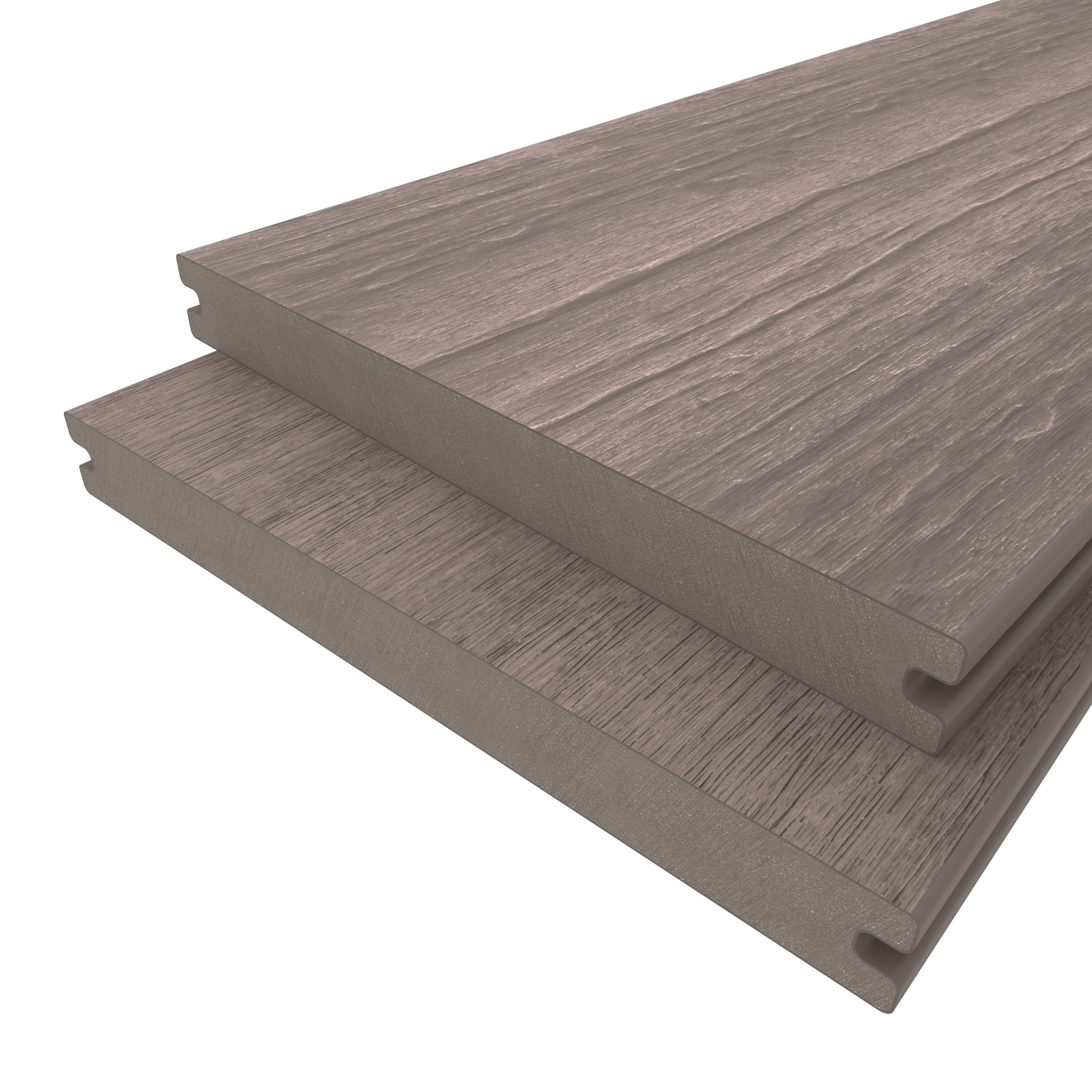 Handmuster - NewTechWood Terrassendiele OldWood Silver Ash