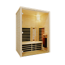 Vorschaubild Infraworld Infrarotkabine TrioSol Natura 145 Glas inkl. 5-teiligem gratis Zubehörset