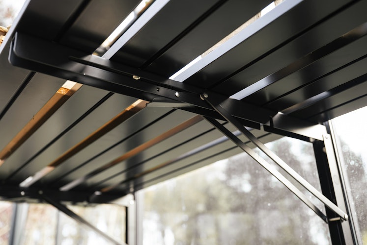 Juliana klappbarer Lamellentisch für Gewächshaus Qube 8 - 6,3 m² / 9,4 m² / 12,5 m²