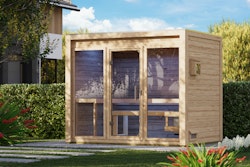 Karibu Gartensauna Saunahaus Hycore 3 - 38 mm