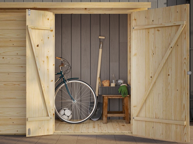 Palmako Gerätehaus Leif 2,2 m² - 16 mm