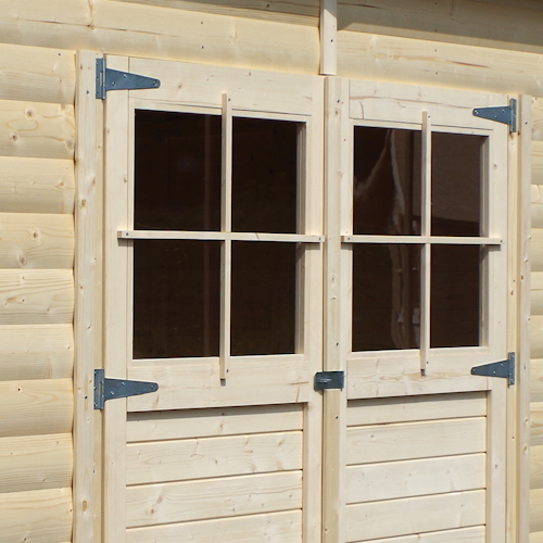 Bertilo Gartenhaus Alster 4 - 19 mm