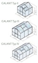 Vorschaubild KGT Gewächshaus Galant Typ IV