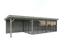 Vorschaubild Palmako Carport/Pavillon Connect Lenna 24,9 m² Set 417 Slide