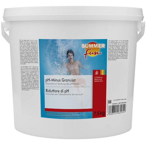 Summer Fun PH - minus Granulat 7,5 kg