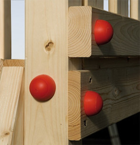 Weka Tabaluga Drachenturm 816 E mit Satteldach und Sandkasten